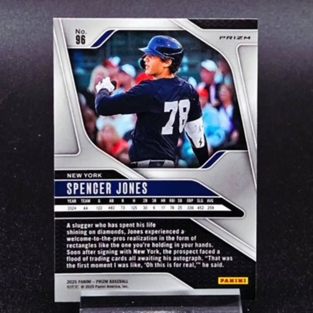 Spencer Jones Blue Ice Certified Prospects New York Yankees Top Prospect